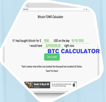 Bitcoin calculator usd