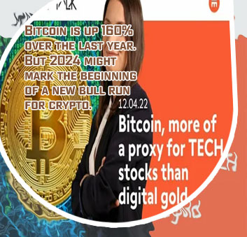 Bitcoin under mark